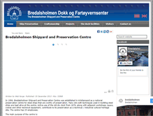 Tablet Screenshot of bredalsholmen.no